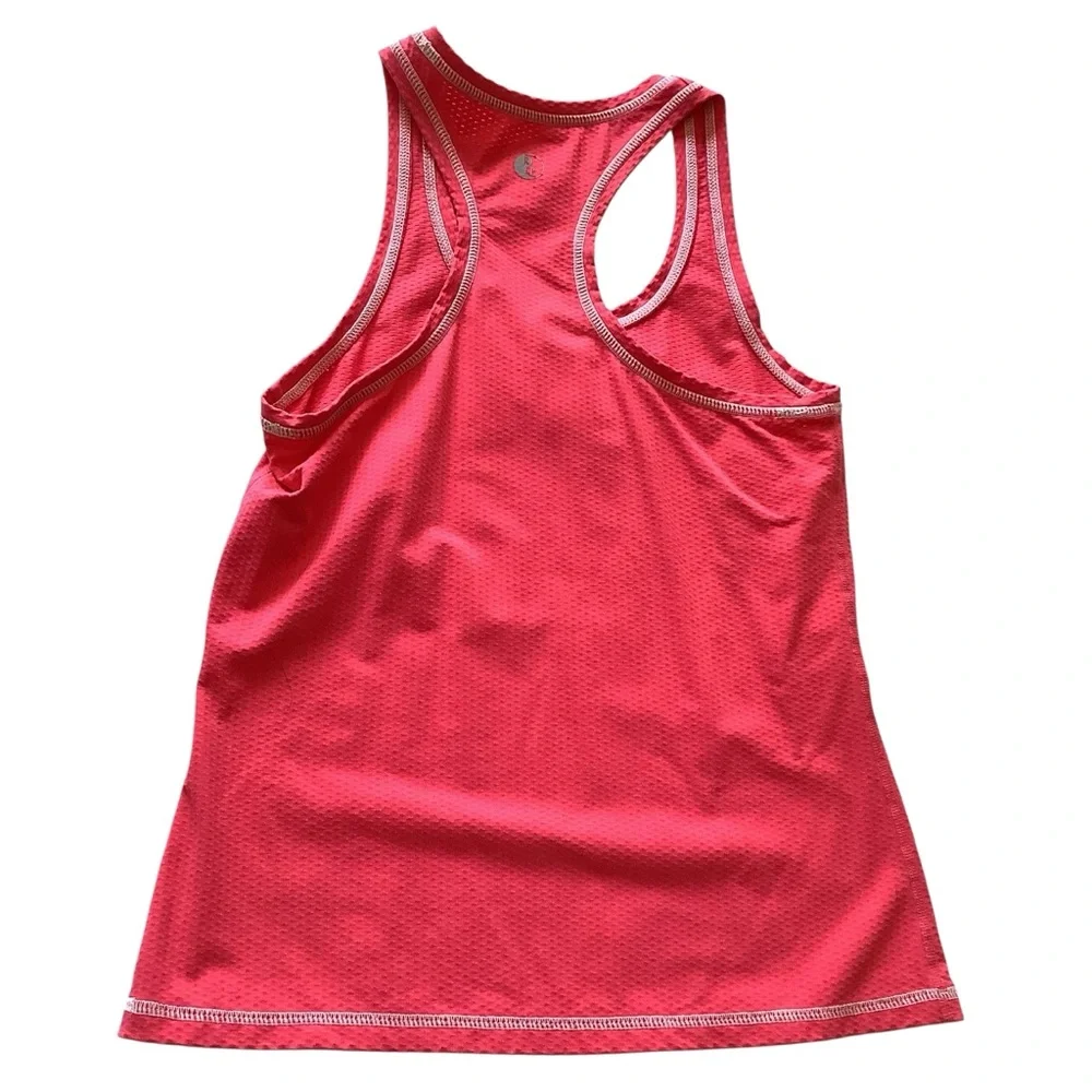 Medium Hot Pink Racerback Tank Top Rese - Picture 2 of 8